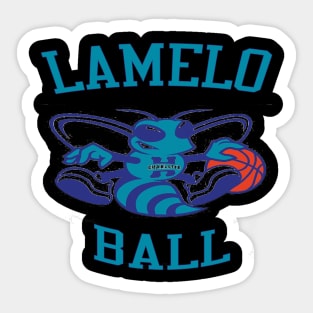 Lamelo Ball in Charlotte Sticker